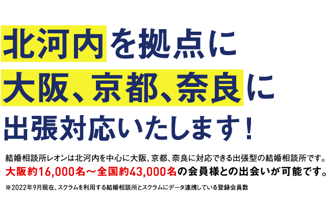 北河内を拠点に大阪、京都、奈良に出張対応いたします！