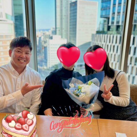 成婚お祝いランチで確信💖「このおふたりなら大丈夫」—成婚はゴールではなく、ここからが本番